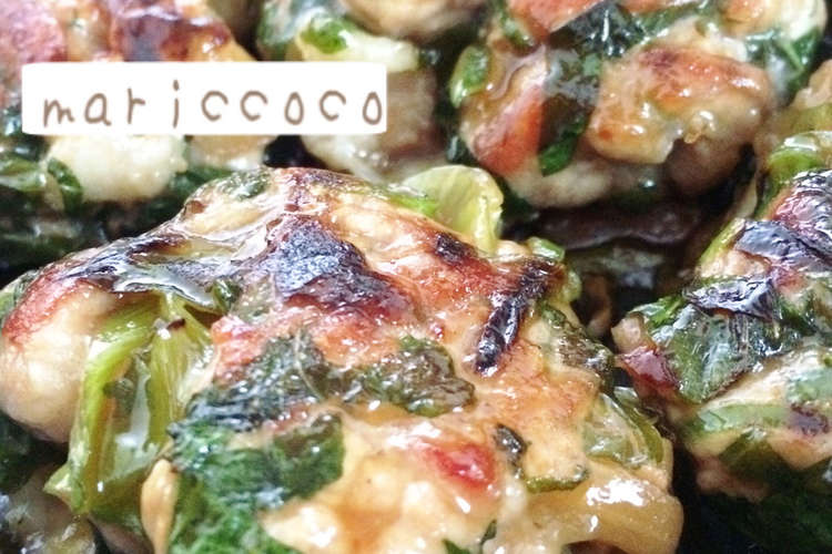 ちゃちゃっと豚こま丸めてシソネギ甘辛焼き レシピ 作り方 By おはまりダイエット クックパッド 簡単おいしいみんなのレシピが357万品