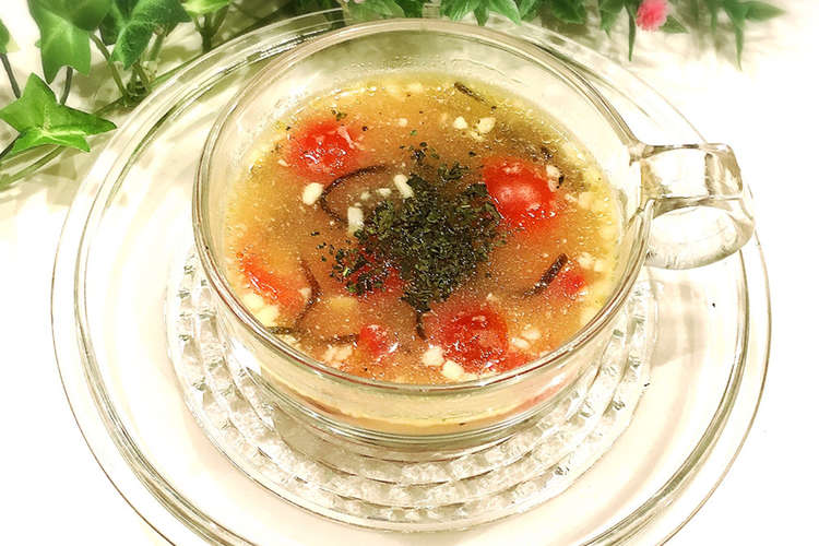すぐできる 塩昆布de洋風即席スープ レシピ 作り方 By なつき ミ クックパッド 簡単おいしいみんなのレシピが352万品