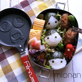 大人 キャラ弁 パフューム弁当