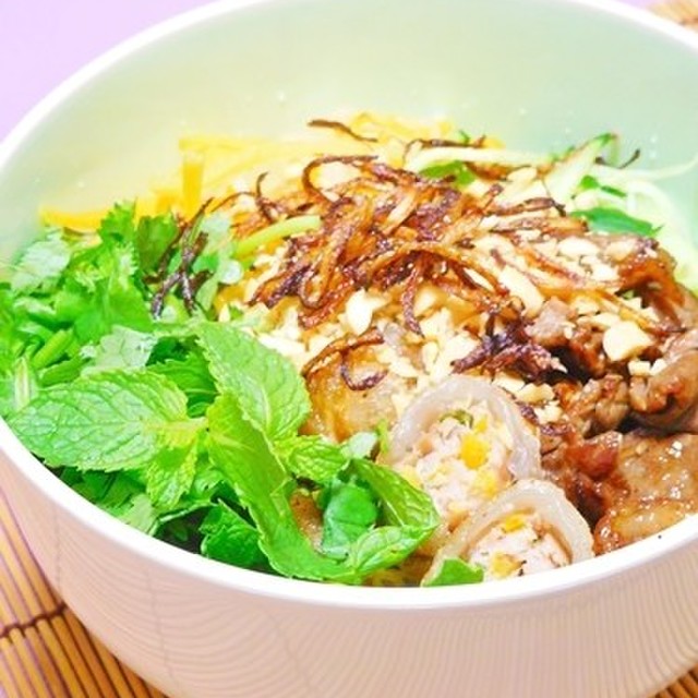 パリ風ベトナム冷やし混ぜ麺 ボブン レシピ 作り方 By フォレストヒル クックパッド