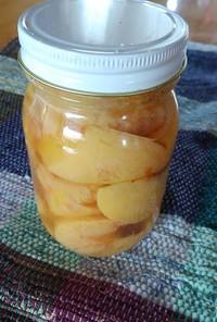 桃のシロップ煮