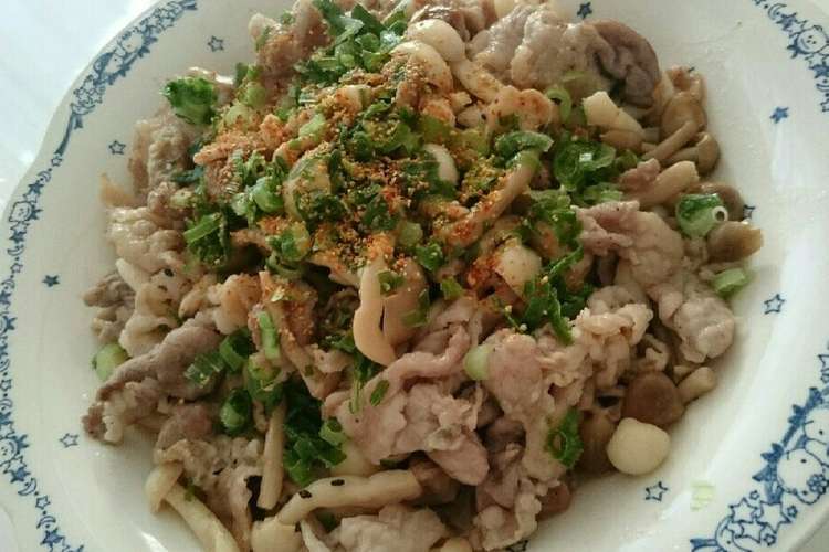 豚肉としめじのバター醤油炒め レシピ 作り方 By Mai2key クックパッド 簡単おいしいみんなのレシピが360万品