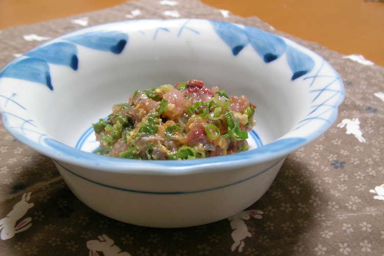 我が家の鯵のなめろう レシピ 作り方 By ゆーにゃお クックパッド 簡単おいしいみんなのレシピが356万品
