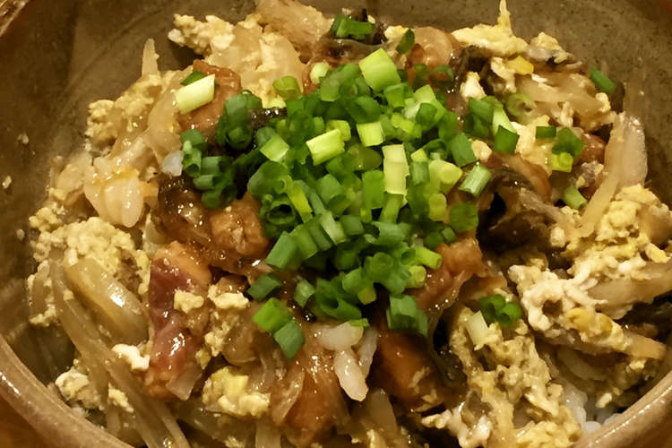 簡単 格安 鰻の卵とじ丼 レシピ 作り方 By はかた食品 クックパッド