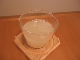 大根おろしの絞り汁で風邪予防ドリンク
