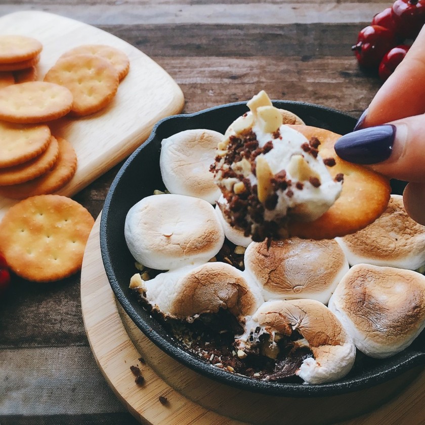 焼かないスモアパイのレシピ