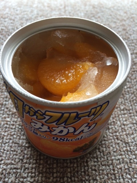 冷凍みかん缶の画像