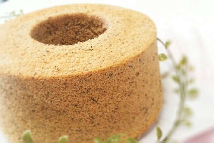 米粉でもっちり 紅茶のシフォンケーキ レシピ 作り方 By 2525招き猫 クックパッド 簡単おいしいみんなのレシピが350万品