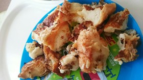 卵なしフレンチトースト~手づかみ応援~