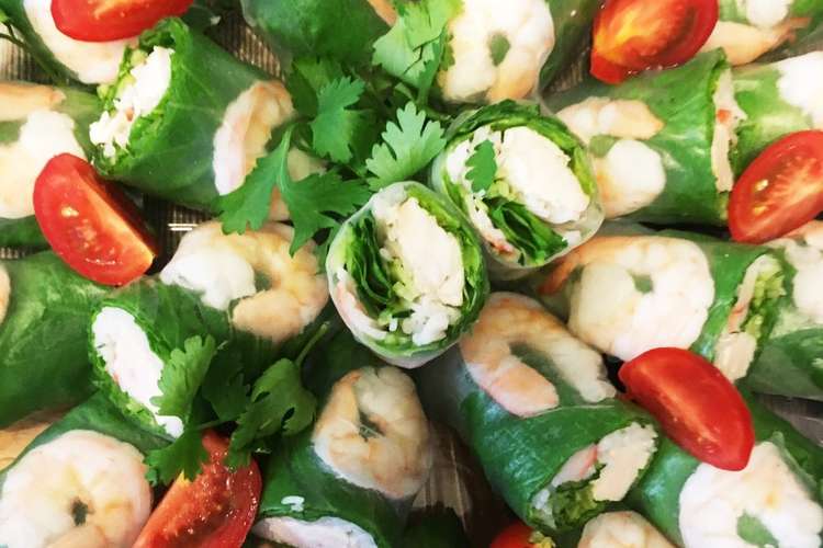 本格タイ料理 生春巻き 持ち寄りに レシピ 作り方 By さりーママ クックパッド