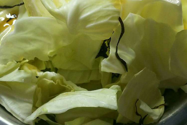 ダイエットキャベツ レシピ 作り方 By 紫紺簓 クックパッド 簡単おいしいみんなのレシピが357万品