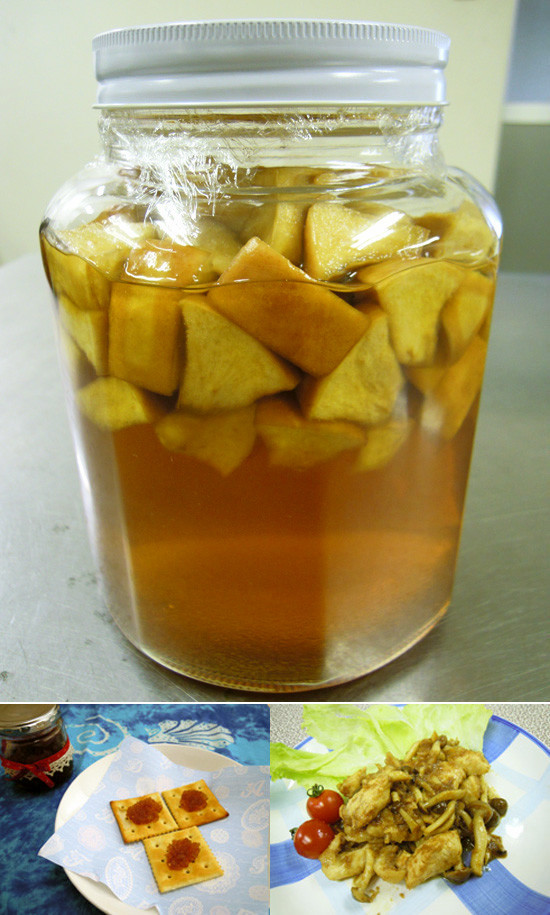 簡単！手作りりんご酢…からのりんご活用法の画像