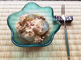 簡単 緑茶わらびもち