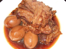 パイカ(豚バラ軟骨)の煮物