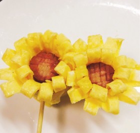 お弁当に♪♪ひまわりウインナー☆