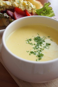 とうもろこしの冷たいスープ・冷製！簡単！