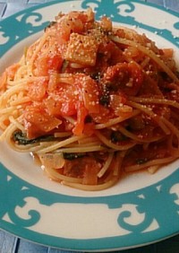 ◆簡単♡トマトソーススパゲッティ◆