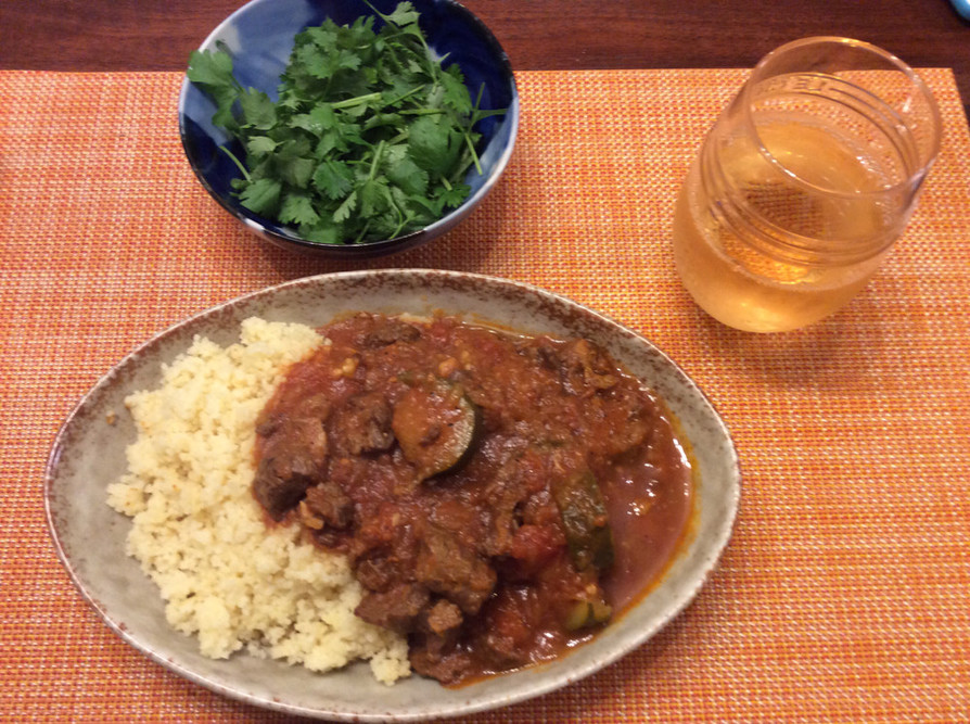 ヒラメのハーブ入りクスクス添え レシピ