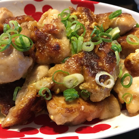 鶏モモのマヨポン炒め