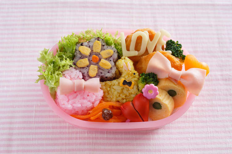 バレンタインの3種押しご飯 レシピ 作り方 By 貝印 Kai クックパッド 簡単おいしいみんなのレシピが357万品