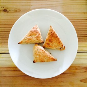 トースターで簡単♪おからバナナスコーン