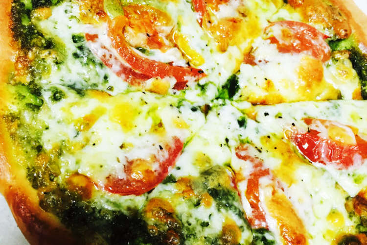 自家製ジェノバソースで Pizza レシピ 作り方 By ぴー クックパッド 簡単おいしいみんなのレシピが376万品