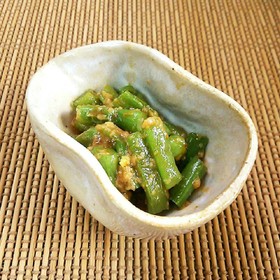 超簡単♡醤油麹deいんげんのピリ辛和え♪