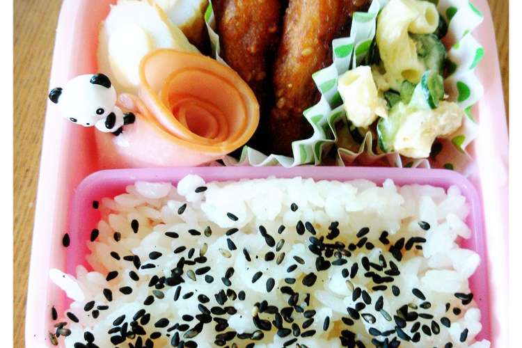 幼稚園のお弁当 作り置きおかずで簡単4 レシピ 作り方 By ツムツムママ クックパッド 簡単おいしいみんなのレシピが352万品