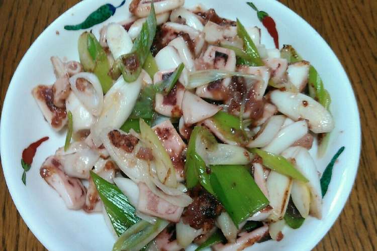 イカと白ねぎ簡単炒め レシピ 作り方 By バニラmama クックパッド 簡単おいしいみんなのレシピが377万品