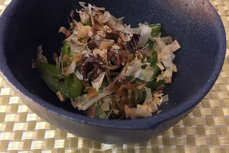 万願寺とうがらしのじゃこ炒め レシピ 作り方 By ヒロ Kitchen クックパッド