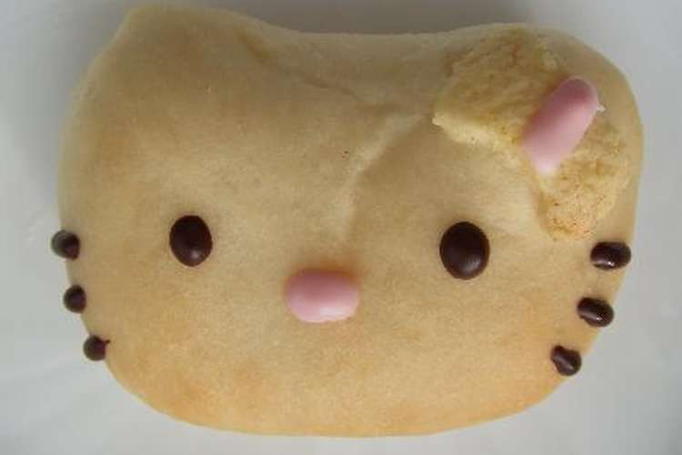 白パンで キティちゃん レシピ 作り方 By みんりん クックパッド 簡単おいしいみんなのレシピが361万品