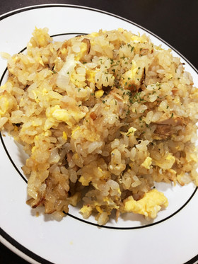 しらすとツナの簡単炒飯