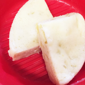 レンジでもっちり蒸しパン 離乳食に♡