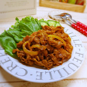 豚肉の*ハニーマヨケチャップ炒め*