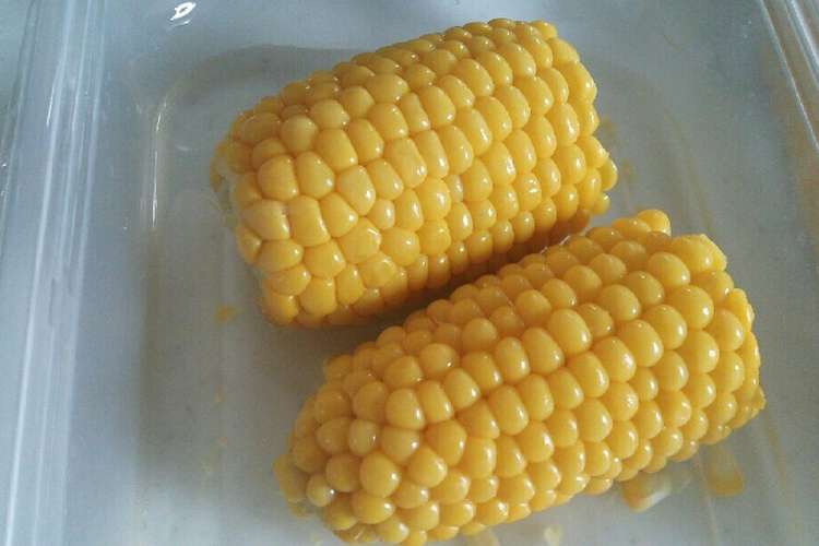 塩は最後 農家のとうきびのゆで方 レシピ 作り方 By 麻雀豆腐 クックパッド