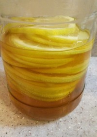 簡単レモン酢　砂糖無　デーツシロップ使用