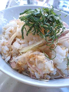みょうがご飯