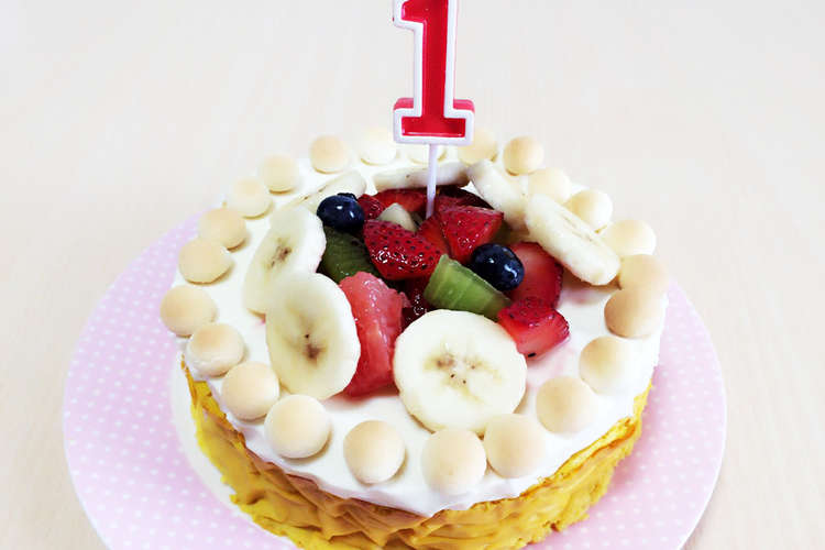 1歳の誕生日に 二層のチーズケーキ レシピ 作り方 By Koma0302 クックパッド 簡単おいしいみんなのレシピが350万品