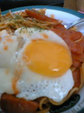 お家であんかけスパゲティ