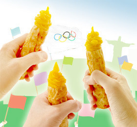 オリンピックを応援しよう！ちくわトーチ☆の画像
