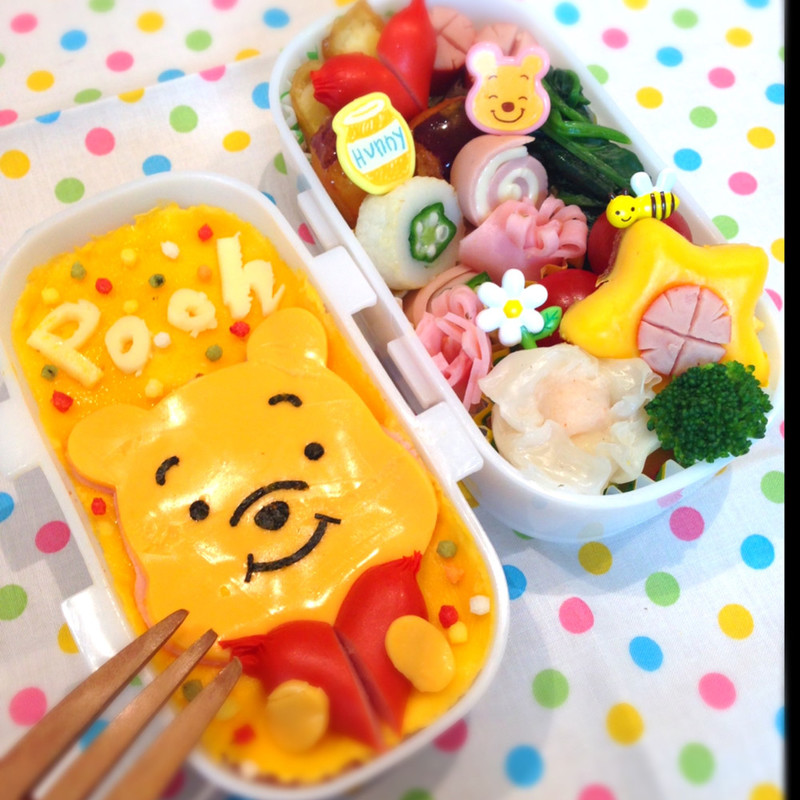 みんなが作ってる キャラ弁 簡単 プーさんのレシピ クックパッド 簡単おいしいみんなのレシピが367万品