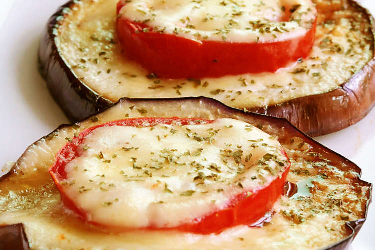 ナスとトマトのイタリアンステーキ レシピ 作り方 By めぐみの郷 クックパッド