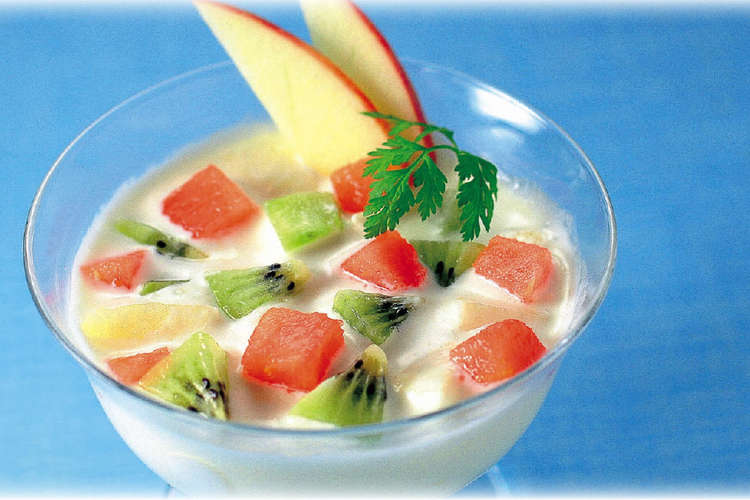 アイスとヨーグルトのコラボレーション レシピ 作り方 By コープ北陸 クックパッド