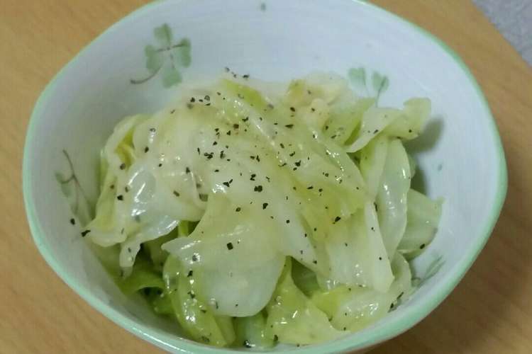 キャベツの昆布茶和え レシピ 作り方 By ４児 Mama C クックパッド