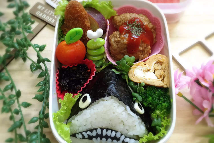 サメ ジョーズ のキャラ弁 レシピ 作り方 By いっちいicchi クックパッド