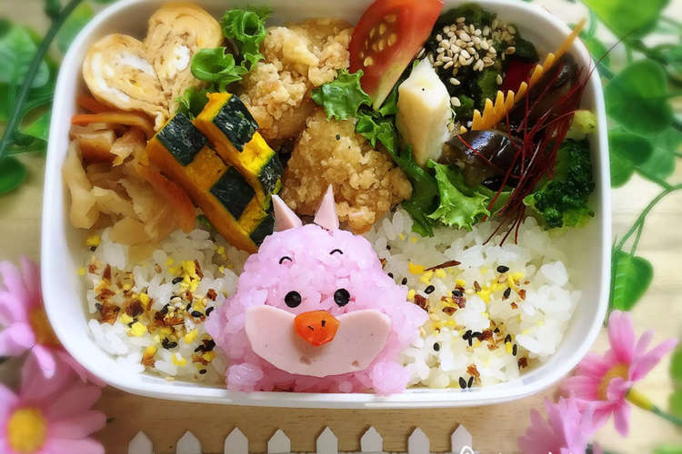 キャラ弁 ツムツムのチェシャ猫 レシピ 作り方 By いっちいicchi クックパッド 簡単おいしいみんなのレシピが357万品