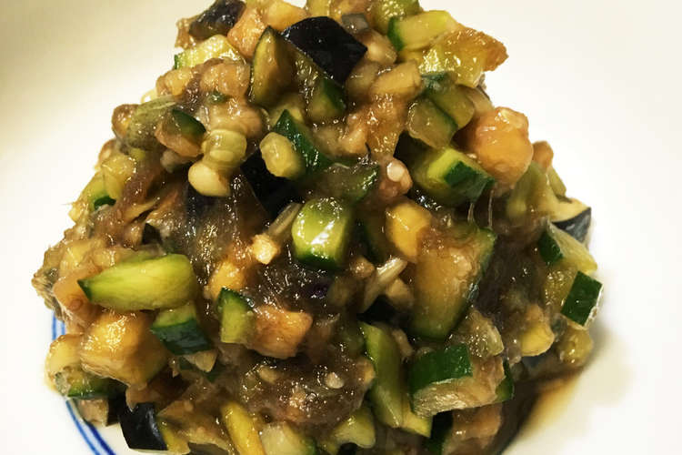 簡単常備菜 夏野菜で作るご飯のおとも レシピ 作り方 By Seishin クックパッド