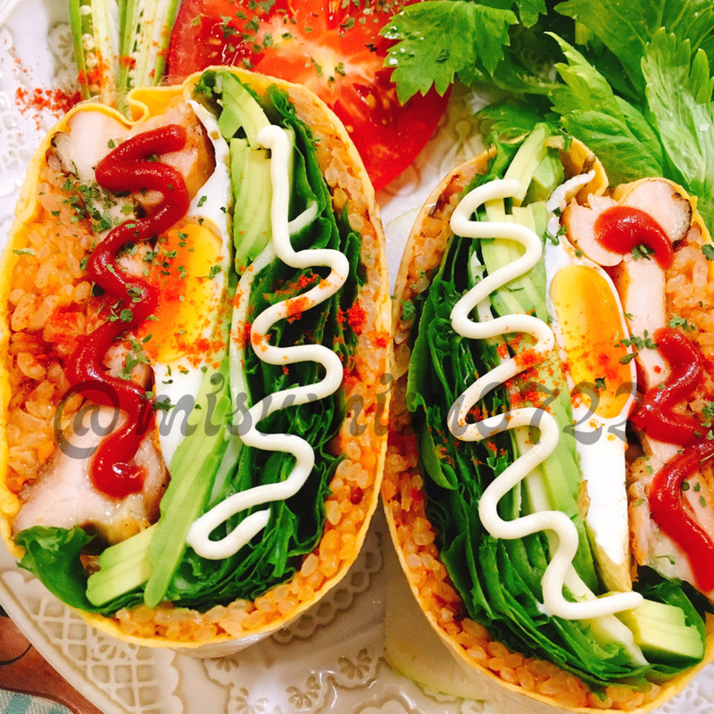 みんなが作ってる 海苔半分おにぎらずのレシピ クックパッド 簡単おいしいみんなのレシピが360万品