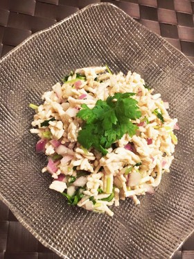 簡単タイ料理♬ラープガイ☆鶏肉のサラダ