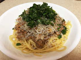 超簡単!納豆レモンパスタ